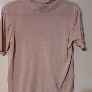 Lord & Taylor Women's Pink Pull Over Size S